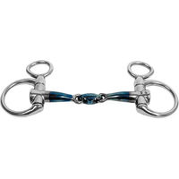 Produktbild von Trust Equestrian Pony Gebiss Sweet Iron Hanging Cheek Elliptical in Blau und Silber