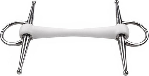 Trust Equestrian Schenkeltrense Flexi Soft 20mm Weiß – Bild 1 von 1