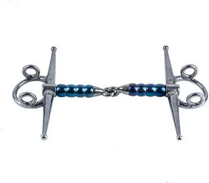 Trust Equestrian Schenkeltrense Sweet Iron Full Cheek Gag Cherry Roller Größe 16 – Bild 1 von 1