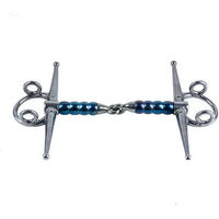 Produktbild von Trust Equestrian Schenkeltrense Sweet Iron Full Cheek Gag Cherry Roller Größe 16