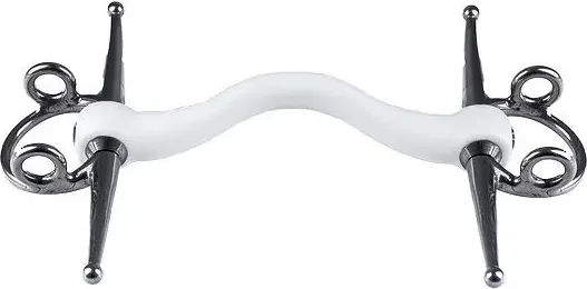 Trust Equestrian Sense Gag Port Mundstück mit Zügel für Pferde Medium 20 – Bild 1 von 1