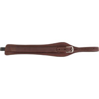 Produktbild von Trust Equestrian Springbügelriemen für Springreiter aus Leder Braun Größe L