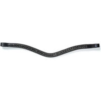 Produktbild von Trust Equestrian Stirnband für Pferde aus Kunstleder in Schwarz