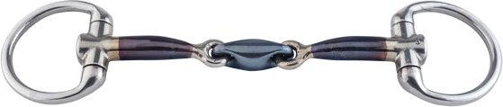 Trust Equestrian Sweet Iron Gebiss Doppelt Gebrochen mit Olivenkopf 12mm – Bild 1 von 1