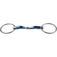 Produktbild von Trust Equestrian Sweet Iron Wassertrense arretierend einfach gebrochen 12mm Blau