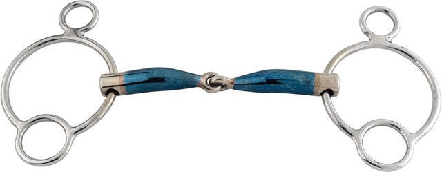 Trust Equestrian Sweet Iron Wassertrense mit gebrochenem Eisen 16mm Blau – Bild 1 von 1