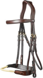 Trust Equestrian Trense aus Leder für Vollblut in Braun – Bild 1 von 1