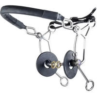 Produktbild von Trust Equestrian Turniergebiss Hackamore Combi Long French Link aus Sweet Iron für Pferde 16 cm