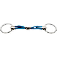 Produktbild von Trust Equestrian Unterlegtrense Sweet Iron Gebiss Einfach Gebrochen 12 mm 9,5 cm Blau
