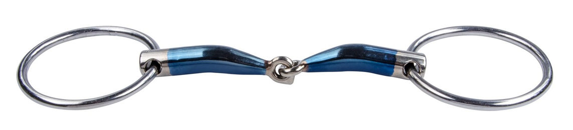 Produktbild von Trust Equestrian Wassertrense mit 16mm Sweet Iron Gebiss Einfach Gebrochen Silber 11,5 cm