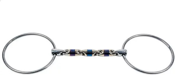 Trust Equestrian Waterford Gebiss für Pferde Sweet Iron Silber Größe L – Bild 1 von 1