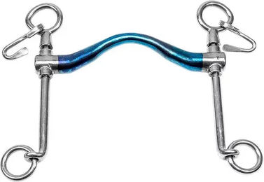 Trust Equestrian Weymouth Gebiss für Pferde aus Sweet Iron mit Medium Port 16 – Bild 1 von 1