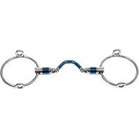 Produktbild von Trust Gebiss für Pferde Sweet Iron Wideport mit freiem Ring in Blau aus Edelstahl