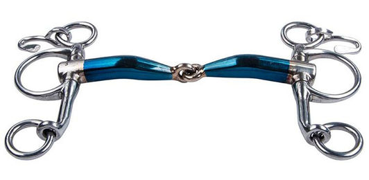 Produktbild von TRUST Gebiss TR Baby Pelham Jointed Sweet Iron 16mm Metall