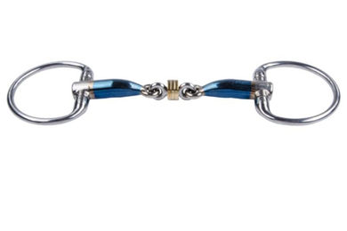 Produktbild von Trust Gebiss TR Eggbut Brass Rings Sweet Iron 16mm Blau
