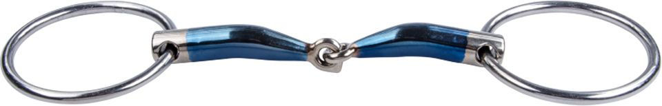 Produktbild von TRUST Gebiss TR Loose Ring Locked Sweet Iron einfach gebrochen aus Metall