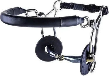 Trust Hackamore für Pferde Sweet Iron Short in Schwarz oder Blau – Bild 1 von 1