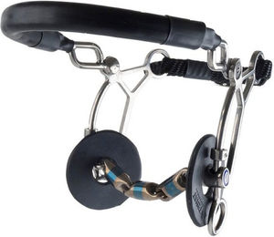 Trust Hackamore Sweet Iron Kombi mit Kurzwaterford Gebiss Blau 16 mm – Bild 1 von 1