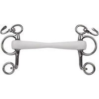 Produktbild von Trust Inno Sense Baby Flexi Soft Pelham für Pferd mit Gebiss in Weiß Größe 14