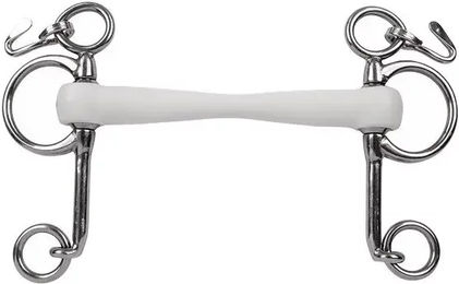 Trust Inno Sense Flexi Soft-15 Pelham für Pferde in Weiß – Bild 1 von 1