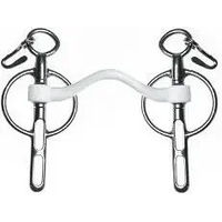 Produktbild von Trust Inno Sense Mors Liverpool für Pferd mit 2 Schlitzen unfixiert Silber Medium-15