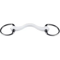 Produktbild von Trust Inno Sense Port Hard 20 Gebiss für Pferde mit Ring in Weiß aus Kunststoff