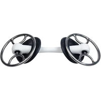 Produktbild von Trust Inno Sense Swivel Flexi Soft-20 Gebiss für Pferde mit 2 Ringen in Silber und Weiß