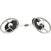 Produktbild von Trust Inno Sense Swivel Gebiss mit 2 Ringen für Pferde in Silber und Weiß