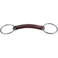 Produktbild von Trust Mors 2 Ringe für Pferde aus Leder in Braun