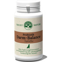 Produktbild von Trust Nature Darm-Balance Tabletten mit Probiotika für die Magen-Darm-Verdauung für alle Altersstufen 180 Stück