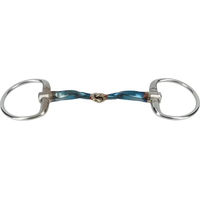 Produktbild von Trust Olivenkopftrense Sweet Iron Eggbutt Slow Twist mit Schloss Blau 16