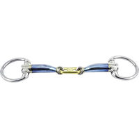 Produktbild von Trust Olivenkopftrense Sweet Iron mit Eggbutt und Bradoon in Silber