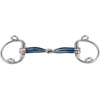 Produktbild von Trust Olivenkopftrense Sweet Iron mit Eggbutt und Schloss in Blau