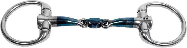 Trust Pony Gebiss Mors Olive aus Edelstahl mit Sweet Iron Eggbutt und Elliptical Form – Bild 1 von 1