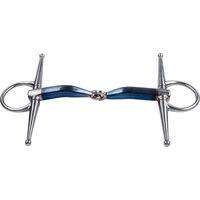 Produktbild von Trust Schenkeltrense Sweet Iron einfach gebrochen 16mm Blau
