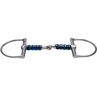 Produktbild von Trust Sweet Iron Dee Cherry Roller D-Ring Gebiss in Blau 16