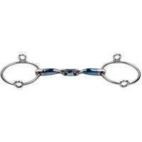 Produktbild von Trust Sweet Iron Elliptical Aufziehttrense doppelt gebunden aus Edelstahl 16mm