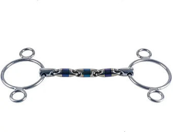Trust Sweet Iron Waterford Gebiss für Pferde mit 3 oder 4 Ringen aus Metall – Bild 1 von 1