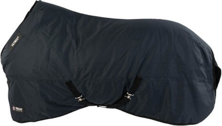 Trust Tetris Stalldecke für Pferde aus Polyester in Navy Blau 155/205 cm – Bild 1 von 2