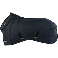 Produktbild von Trust Tetris Stalldecke für Pferde in Navy Blau aus Polyester 155/205 cm