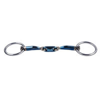 Produktbild von TRUST Unterleggebiss Loose Ring Bradoon Elliptical 12mm Sweet Iron doppelt gebrochen