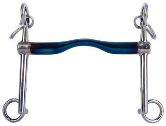 Produktbild von TRUST Weymouth Kandarengebiss TR Fixed Low Port aus Sweet Iron mit langen Anzügen