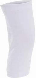 Produktbild von TU Knieschoner für Damen aus Gaze und Leder in Weiß