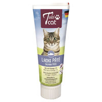 Produktbild von TubiCat Delikatess-Lachscreme für Katzen zur Unterstützung von Haut und Fell 75 g