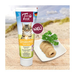 Produktbild von TubiCat Geflügel Leckerli Geflügelpaté 12 x 75 g - 12 x 75 g