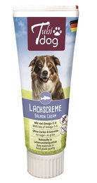 TubiDog Lachscreme Paste für Hunde mit Monoprotein ohne Zucker 75g - 6 x 75 g – Bild 1 von 5