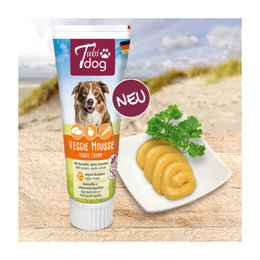 Produktbild von Tubidog Veggie Mousse Hund Vegan Ohne tierisches Protein 75 g