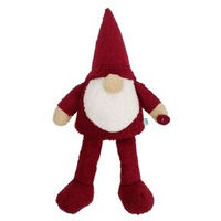 Produktbild von Tufflove Weihnachtsmann Plüschspielzeug aus Stoff Größe M 35cm Rot