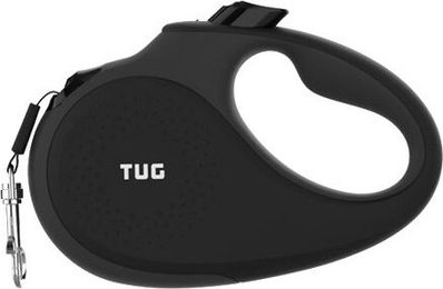 Tug 360° Verwicklungsfreie Rollleine aus Kunststoff in Schwarz Größe M mit 5 m Länge – Bild 1 von 3