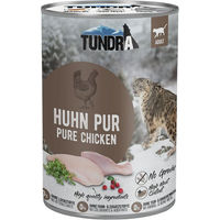 Produktbild von Tundra Cat Katzenfutter Huhn Pur Adult Stückchen in Sauce getreidefrei monoprotein 6 x 400 g - 6 x 400 g